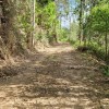 la pista llanea tras el desvio a la izquierda por tierra