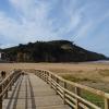 Alto de Campomar y playa de La Arena.