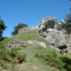 Ruinas en la primera cota