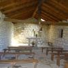 Interior de la ermita