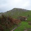 Cabaña cercana a la cumbre.