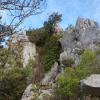 Roca cimera.Zona de paso estrecho y peligroso