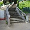 Escaleras de acceso desde el puerto de Bakio.