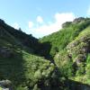 Foz del arroyo de La Requejada, a la derecha la cumbre.