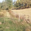 Ultima barrera con el prado a la derecha