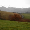 Vista desde el Col d' Oihanzarre camino de Mendiarte
