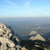 Panorámica del pueblo de La Cavada desde la cima de Peña Coba 