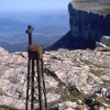 Cumbre de Eskutxi vista desde la cima de la peña Aro