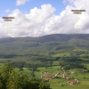 Cumbres de Mugarriluze y Aumategi desde Aldaia