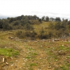 Pista hacia la cumbre y Gostoñotxueta al fondo