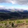 Sierra Salvada desde la cima de Atxagan