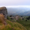 Peñas cerca de la cima