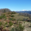Ugain, a la izquierda, con el Pirineo al fondo