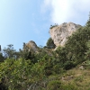 Cumbre en el descenso entre las agujas