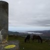 Cima Bitarratxu 521m. al fondo Santurtzi y Portugalete y el Abra