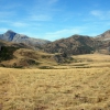 Curavacas y Lezna desde el collado Gerino