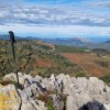 vista Norte en la cima