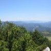 Vista E desde la cima hacia la cresta de Argaña