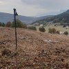 Vista del barrio de Beotegui, y el Eskoritas al fondo izquierda