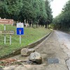 Dirección al barrio Las Cortes auzoa