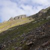 Senda de Aulon que va hacia la brecha d'Aurey