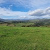 vista al Oeste desde la barrera con Diente del Ahorcado a izqu. y San Miguel a dcha.