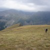 Bajada a Faceras por la loma del Verde