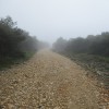Pista hacia Peñarrubia NW.