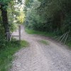 Camino de entrada al campo cimero